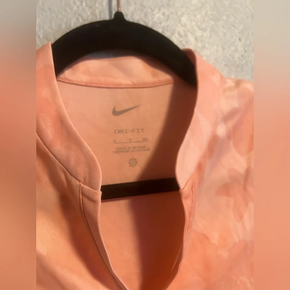 Nike dri fit collared tank polo